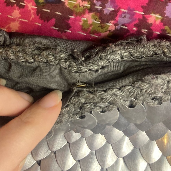 DRAGON SCALE KNITTED SCALEMAIL SCAILE MAILE RENFAIRE BELT BAG LARP RENAISSANCE - Picture 7 of 15